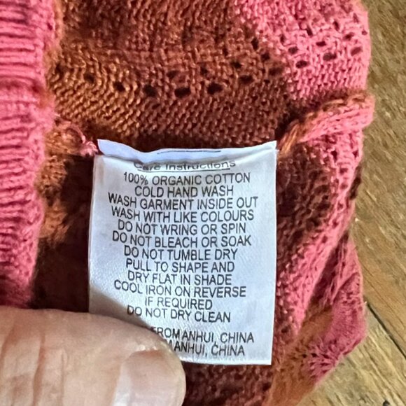 Princess Highway Retro Fall Knit Short Sleeved Sweater Sz M - Picture 4 of 5